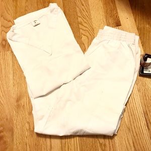 XS petite white scrubs